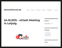 Tablet Screenshot of dancehallmusic.de